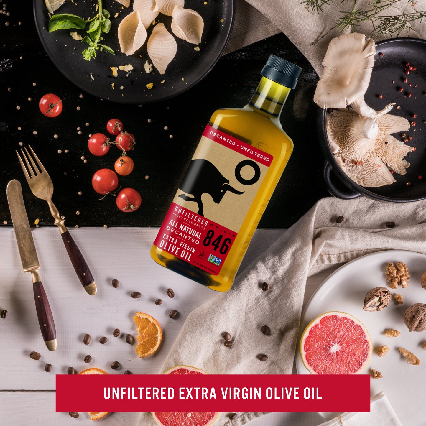 
                  
                    Unfiltered Extra Virgin Olive Oil
                  
                