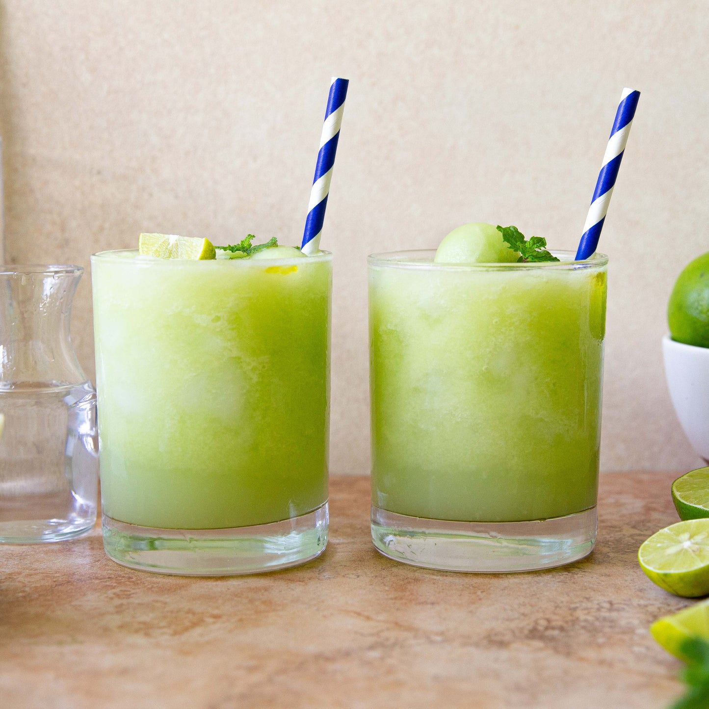 Melon EVOO Cocktail