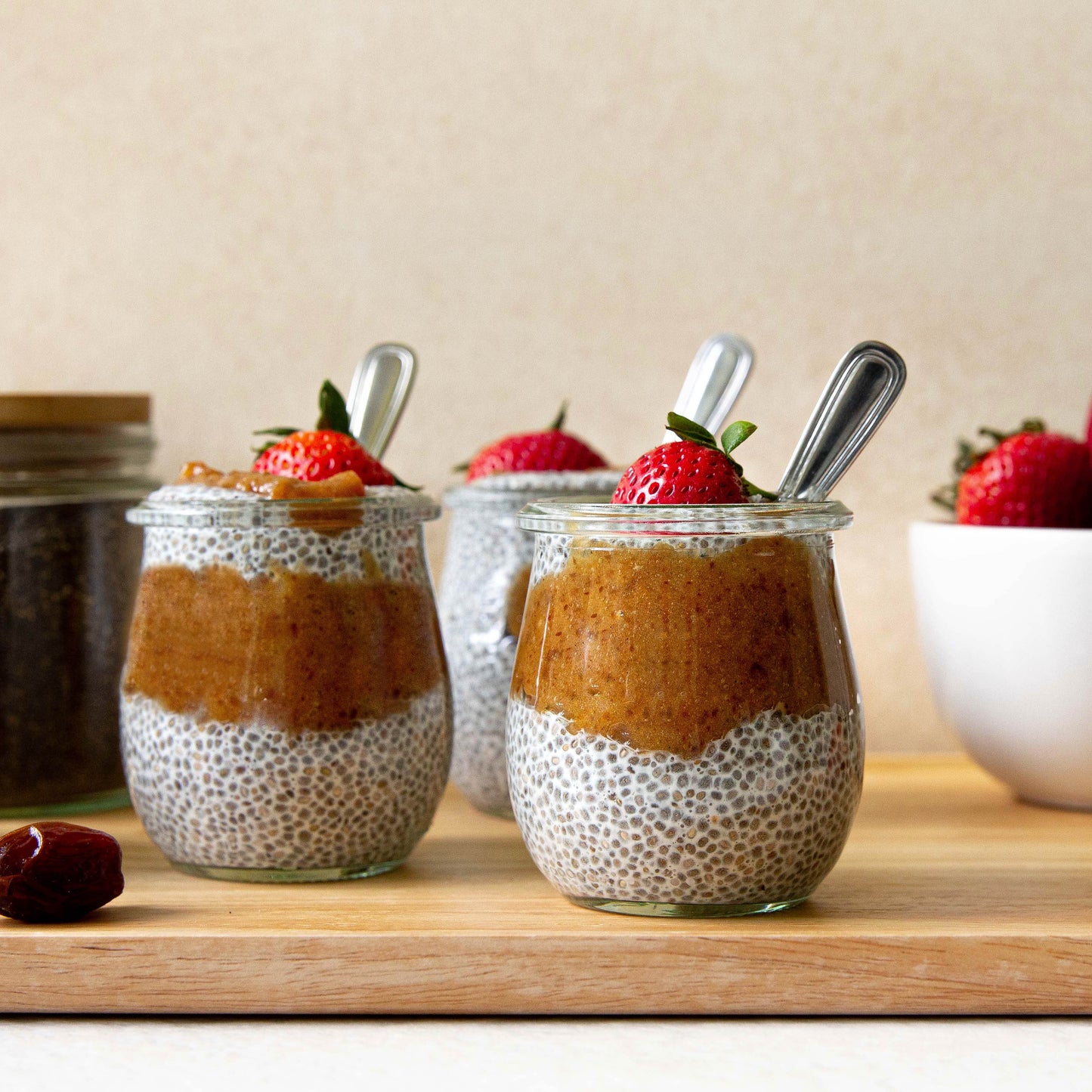 Chia Date Pudding