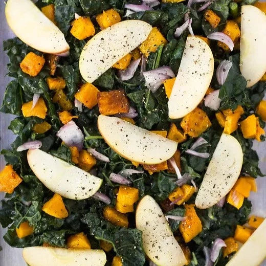 Autumn Harvest Salad with Maple Dijon Vinaigrette
