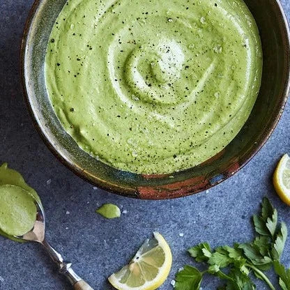 Sauce tahini verte