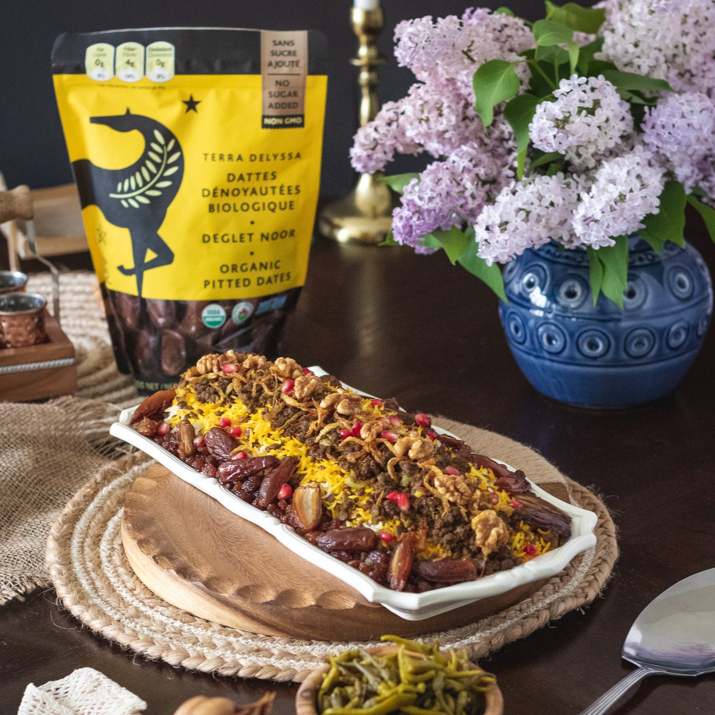 Riz méditerranéen aux lentilles