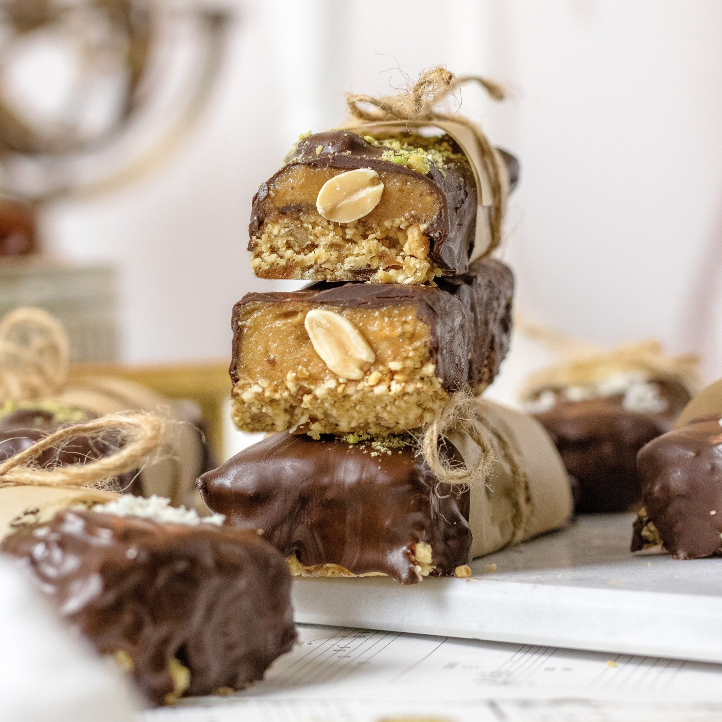 
                  
                    Healthy Snickers Bars
                  
                