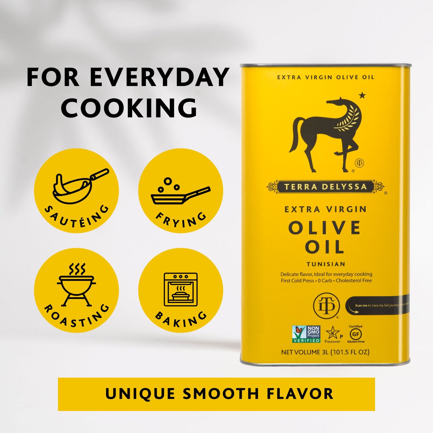 Smooth Extra Virgin Olive Oil Tin