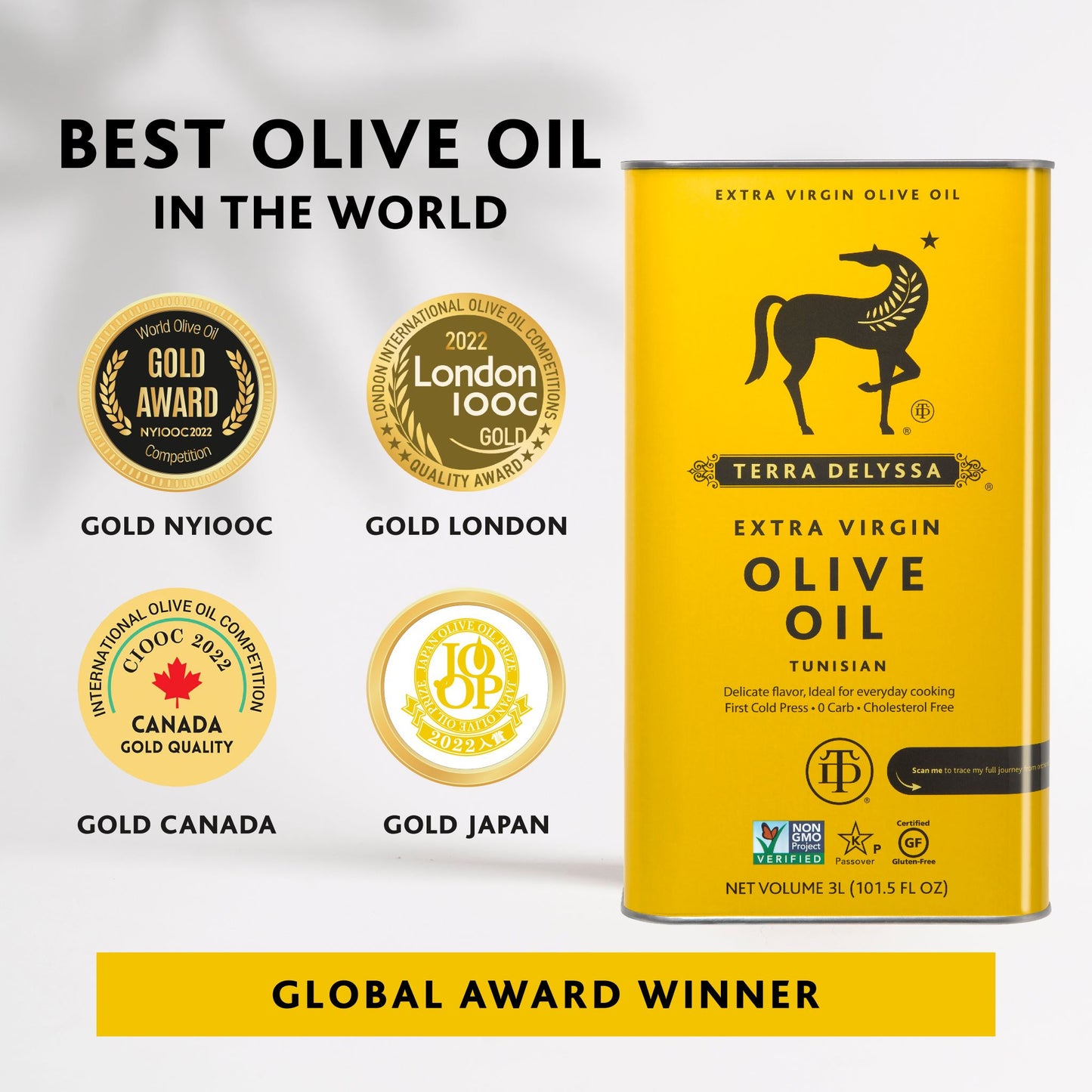 Smooth Extra Virgin Olive Oil Tin