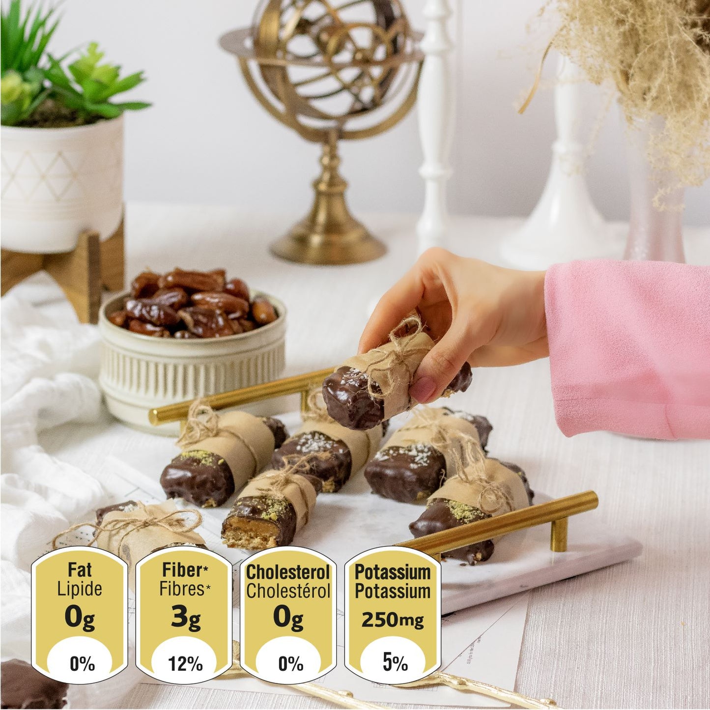 Dattes Dénoyautées Deglet Nour Bio