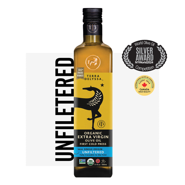 Unfiltered Extra Virgin Olive Oil