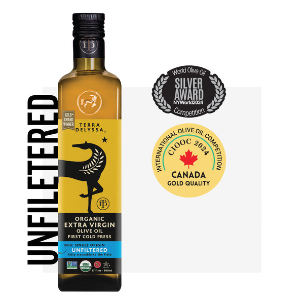 Unfiltered Extra Virgin Olive Oil