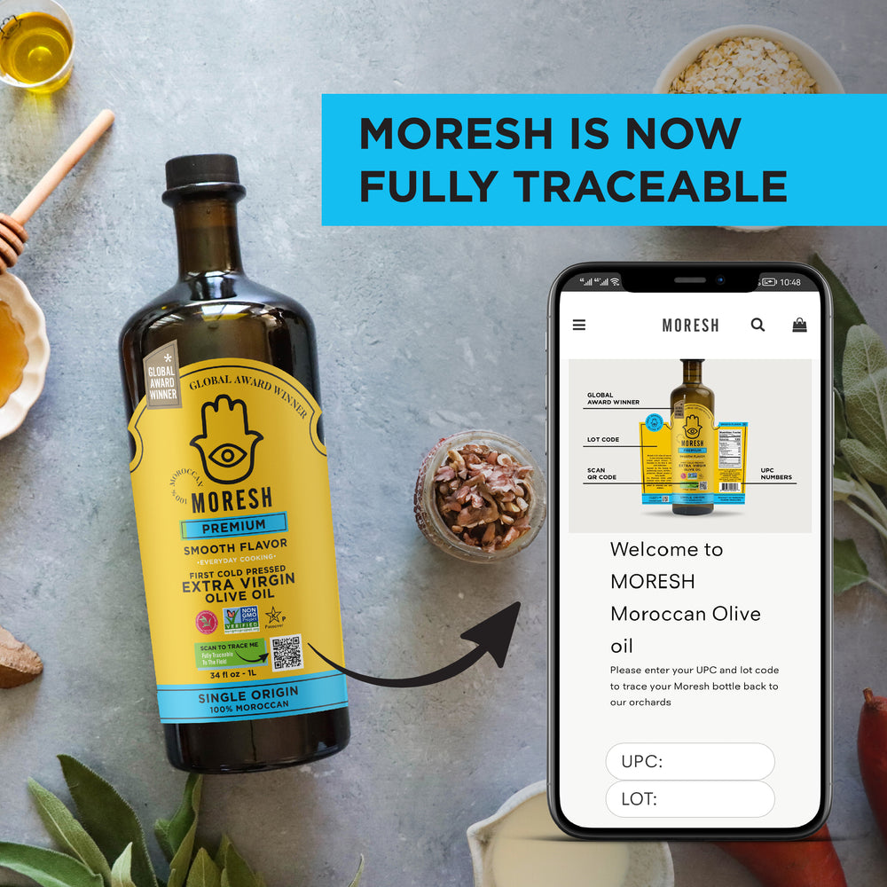 Moresh Moroccan Extra Virgin Olive Oil