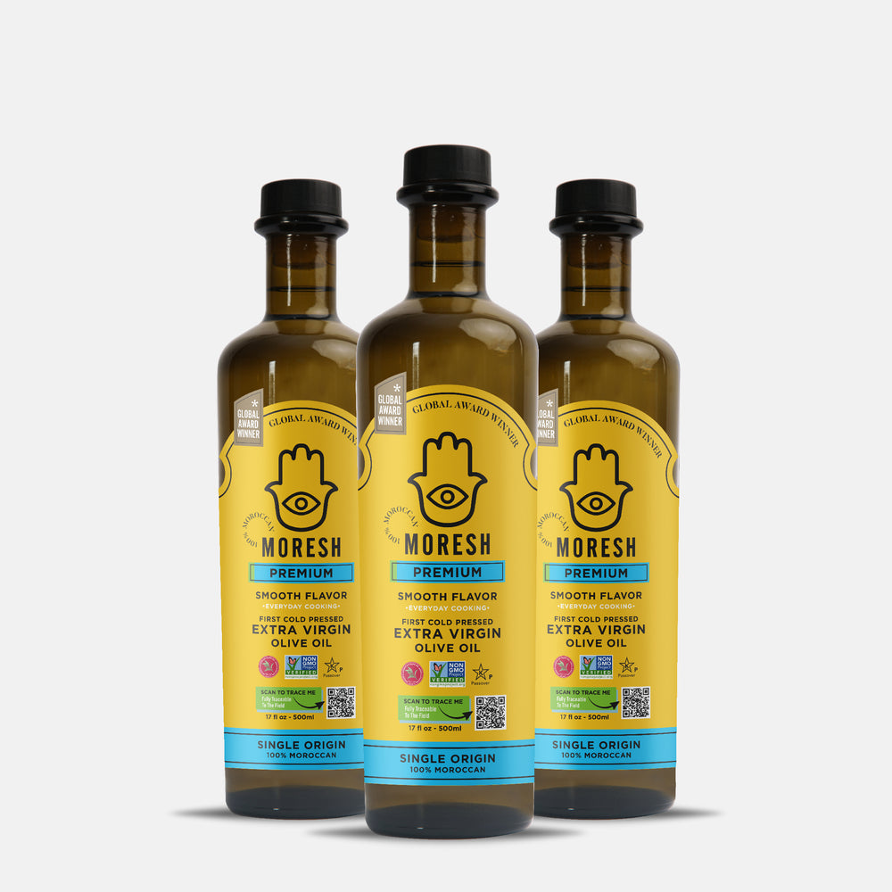 
                  
                    Moresh Moroccan Extra Virgin Olive Oil
                  
                