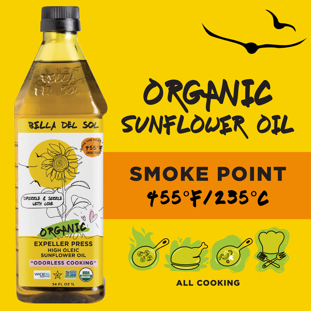 
                  
                    Bella Del Sol Organic High Oleic Sunflower Oil
                  
                