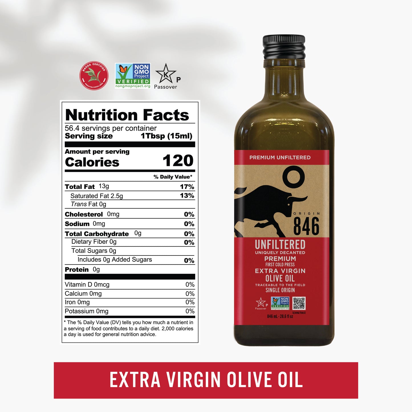 
                  
                    Organic Unfiltered Extra Virgin Olive Oil
                  
                