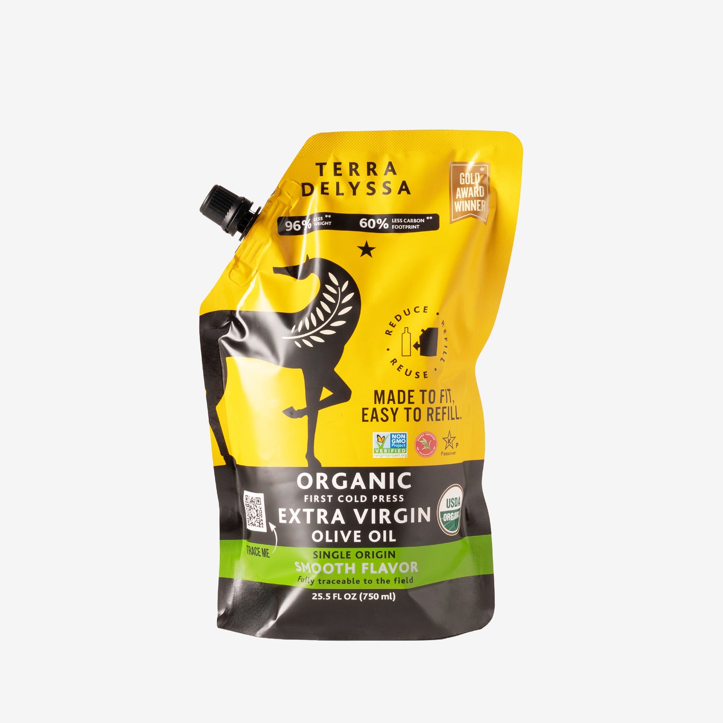 
                  
                    Terra Delyssa Organic Extra Virgin Olive Oil Refill Pouch
                  
                