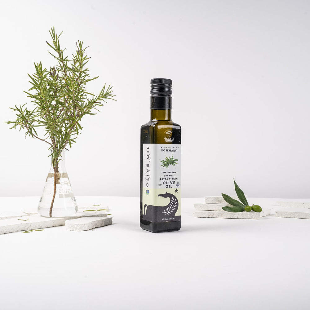 
                  
                    Huile d'olive extra vierge infusée au romarin
                  
                