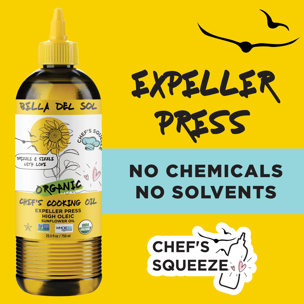 
                  
                    Bella Del Sol Squeezable Organic High Oleic Sunflower Oil
                  
                