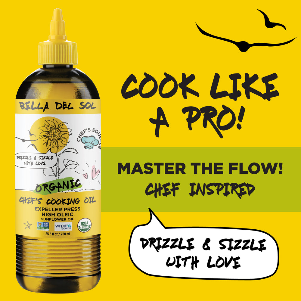 
                  
                    Bella Del Sol Squeezable Organic High Oleic Sunflower Oil
                  
                