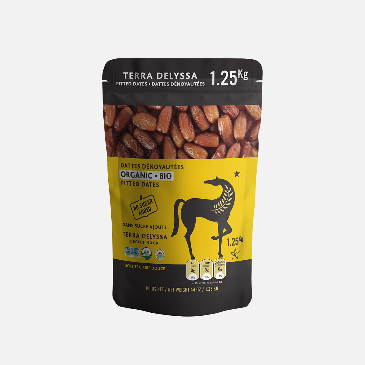 Deglet Noor Organic Pitted Dates | TERRA DELYSSA US