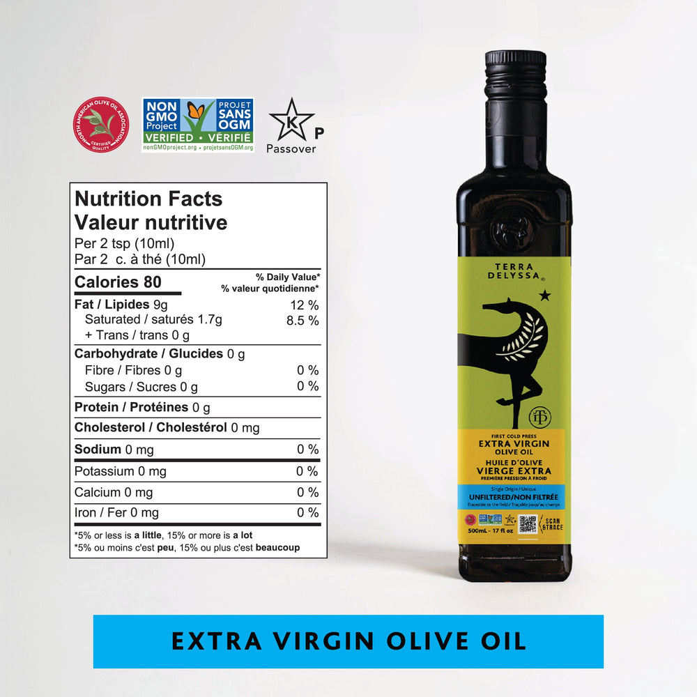 Unfiltered Extra Virgin Olive Oil | TERRA DELYSSA US
