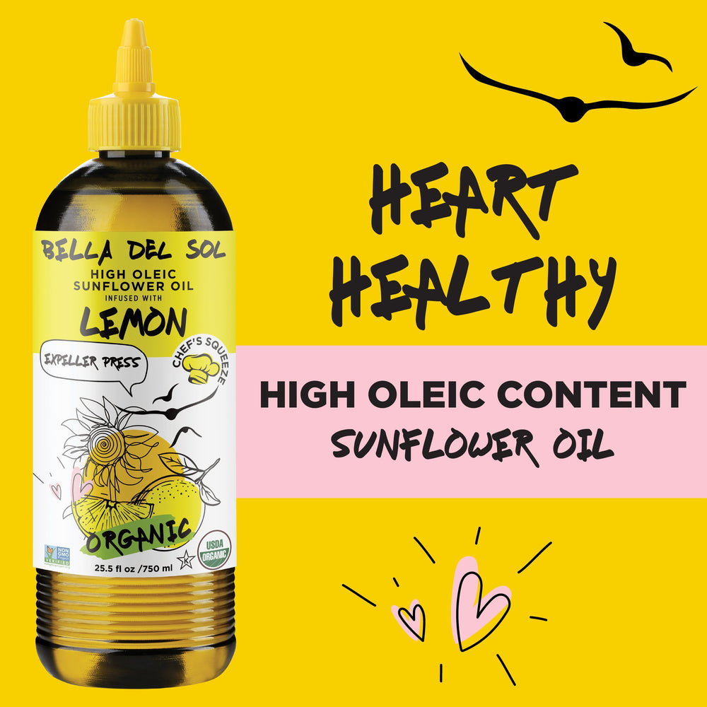 Bella Del Sol Squeezable Organic High Oleic Sunflower Oil Infused with |  TERRA DELYSSA US