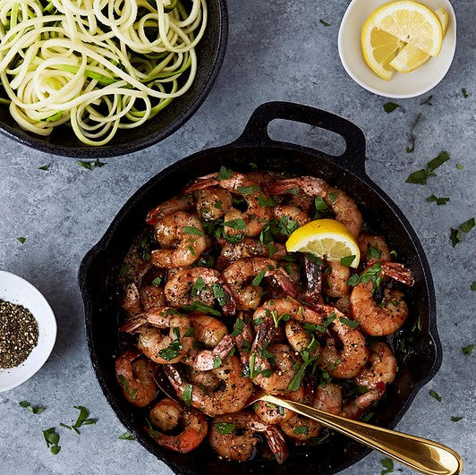 Lemon Garlic Black Pepper Shrimp | TERRA DELYSSA US