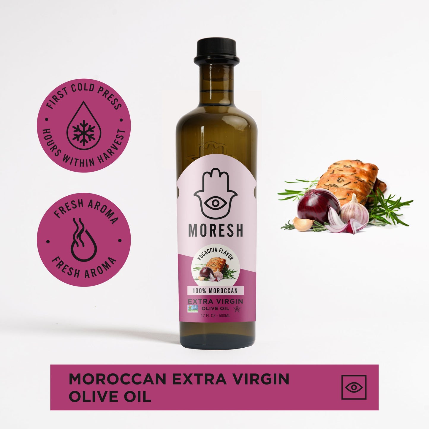
                  
                    Moresh Focaccia Flavored Olive Oil
                  
                