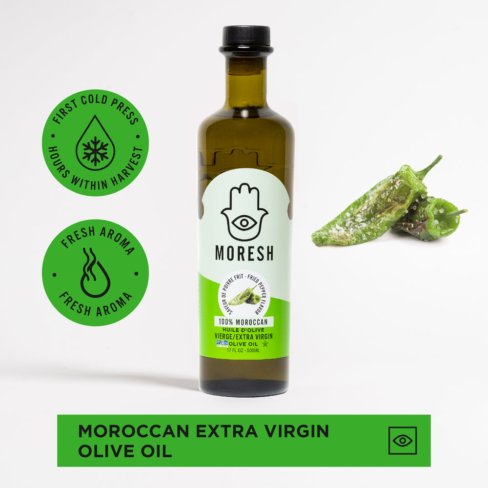 
                  
                    Moresh Fried Pepper Olive Oil
                  
                