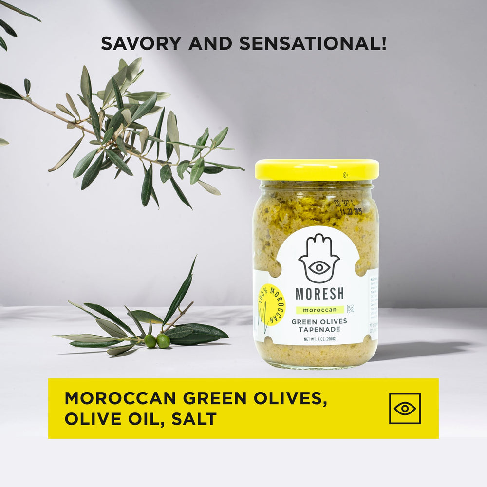 
                  
                    Moresh Green Olives Tapenade
                  
                