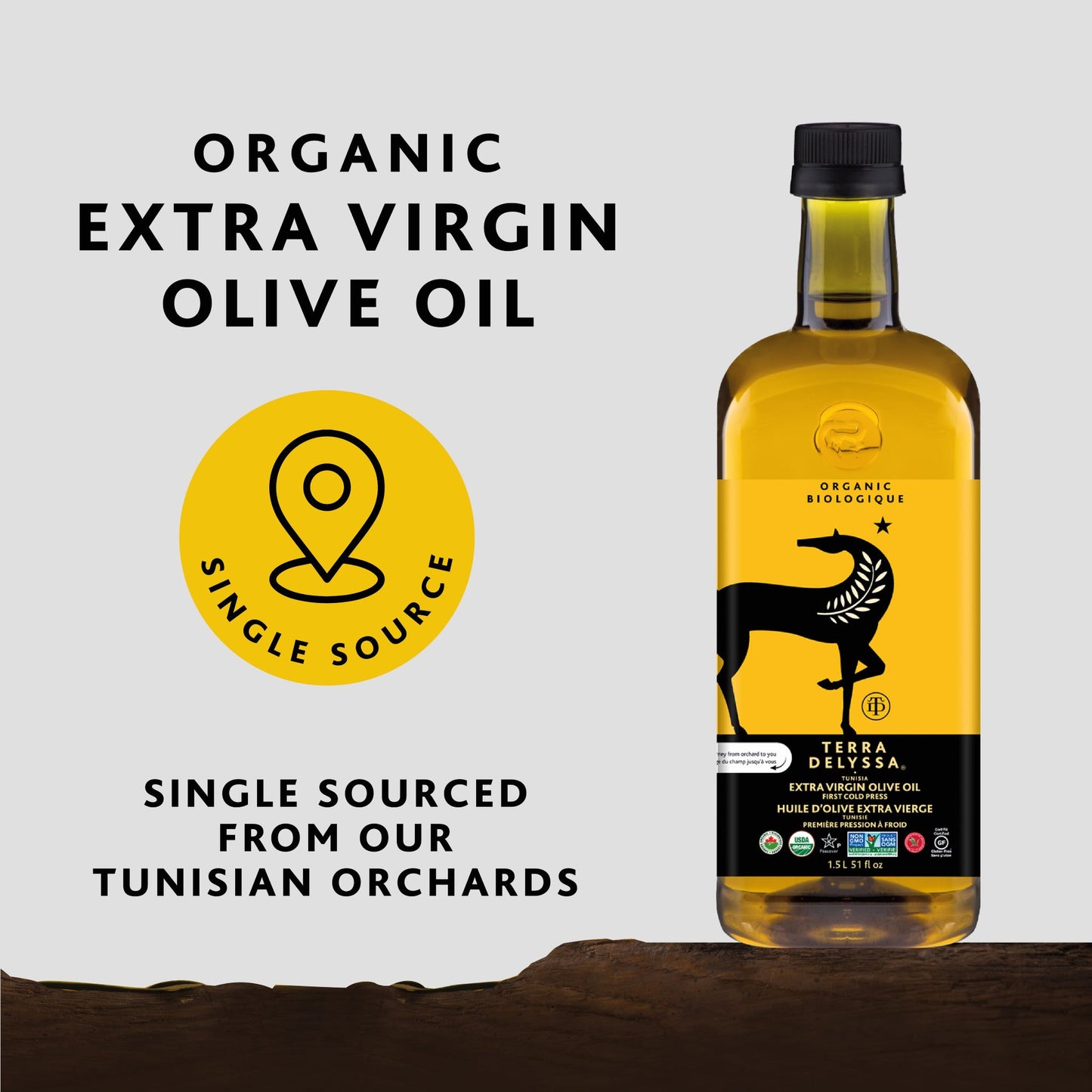 
                  
                    Huile d'Olive Extra Vierge Biologique Taille du Chef
                  
                