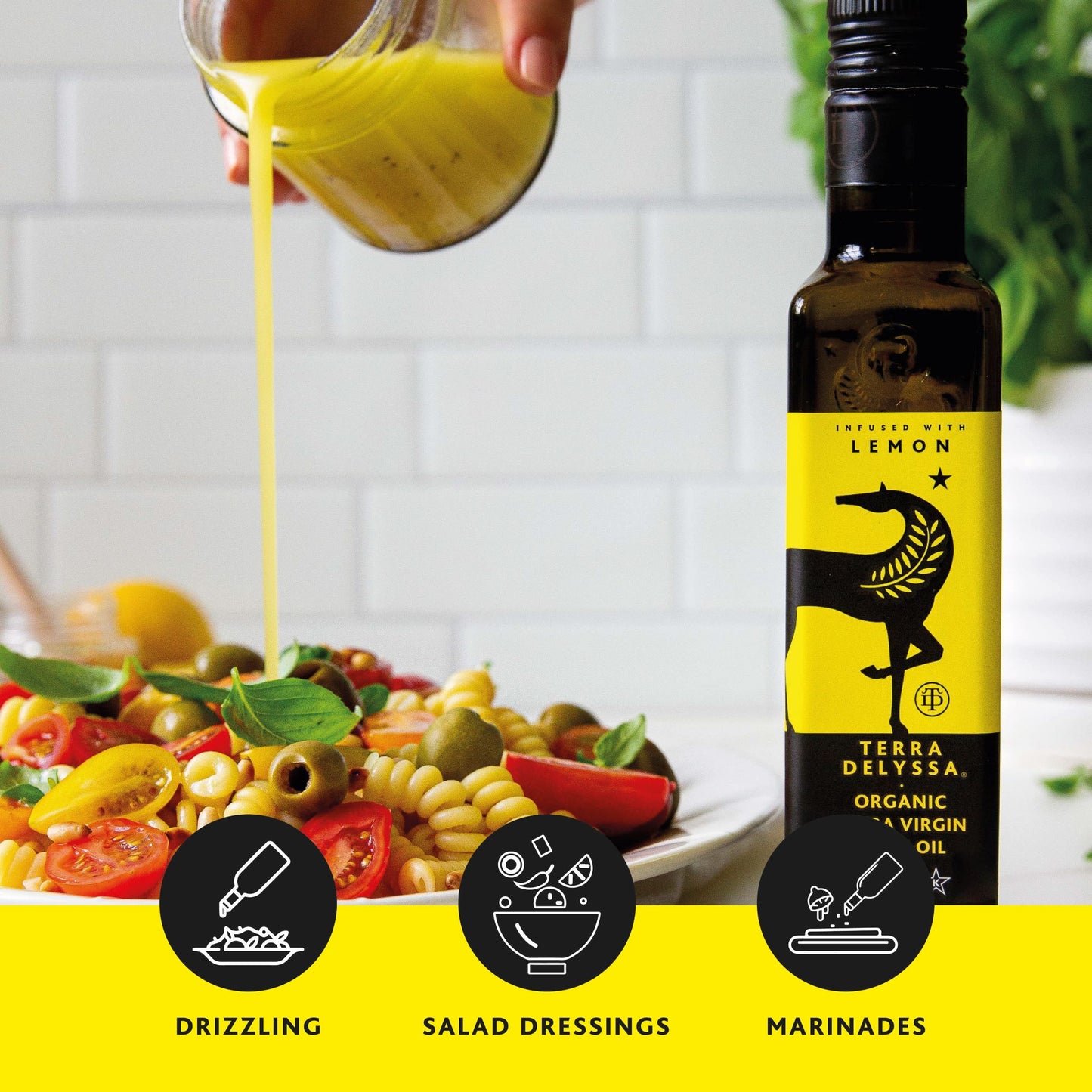 
                  
                    Lemon Infused Extra Virgin Olive Oil
                  
                