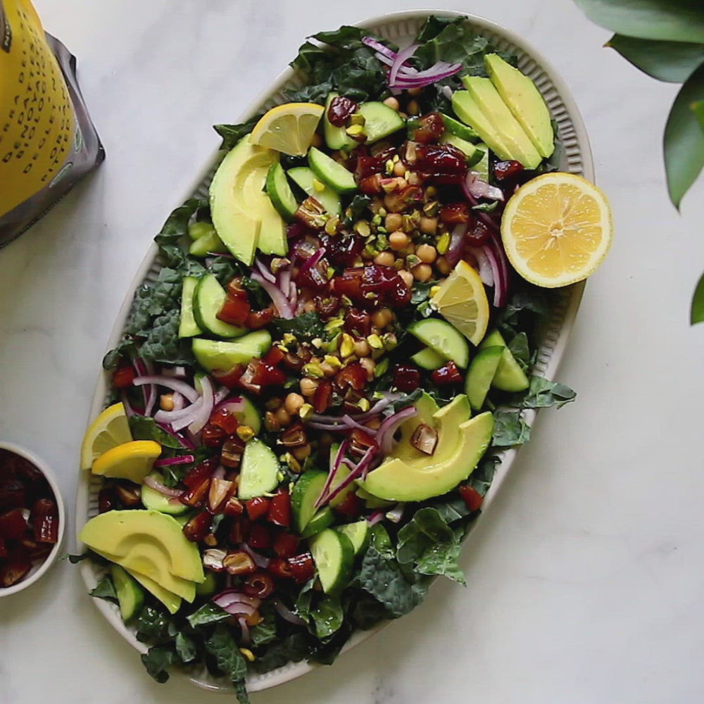 
                  
                    Load and play video in Gallery viewer, Superfood Salad with Dates
                  
                